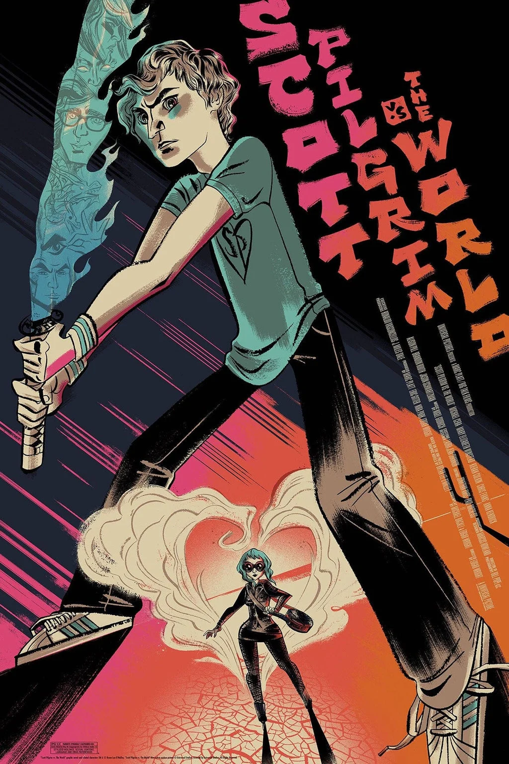 Scott Pilgrim Vs The World Poster - Anne Benjamin