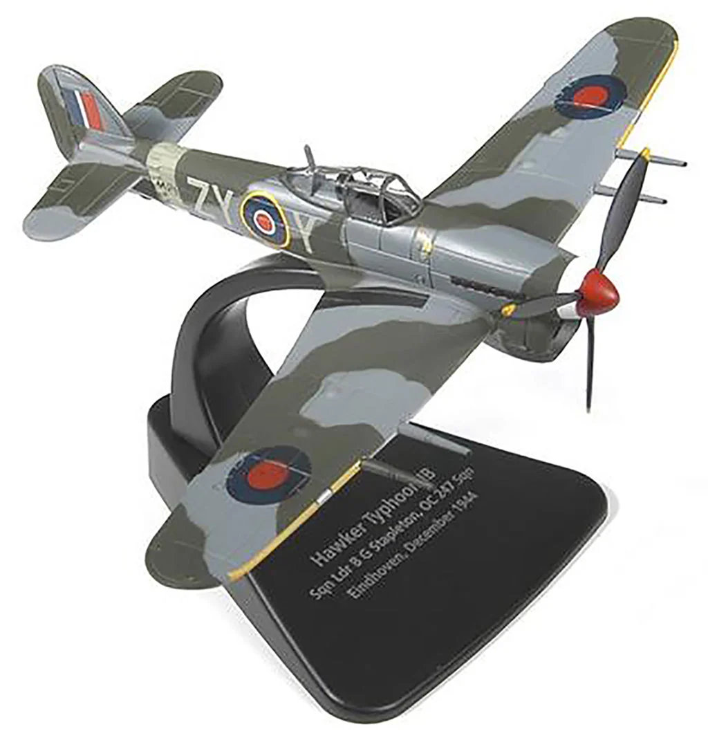 Hawker Typhoon MK 1B 1:72 Scale Model - Oxford Diecast