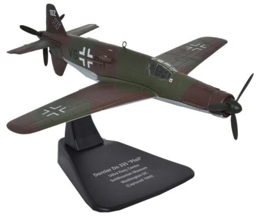 Dornier Do 335 Pfeil 1945, 1:72 Scale Model - Oxford Diecast