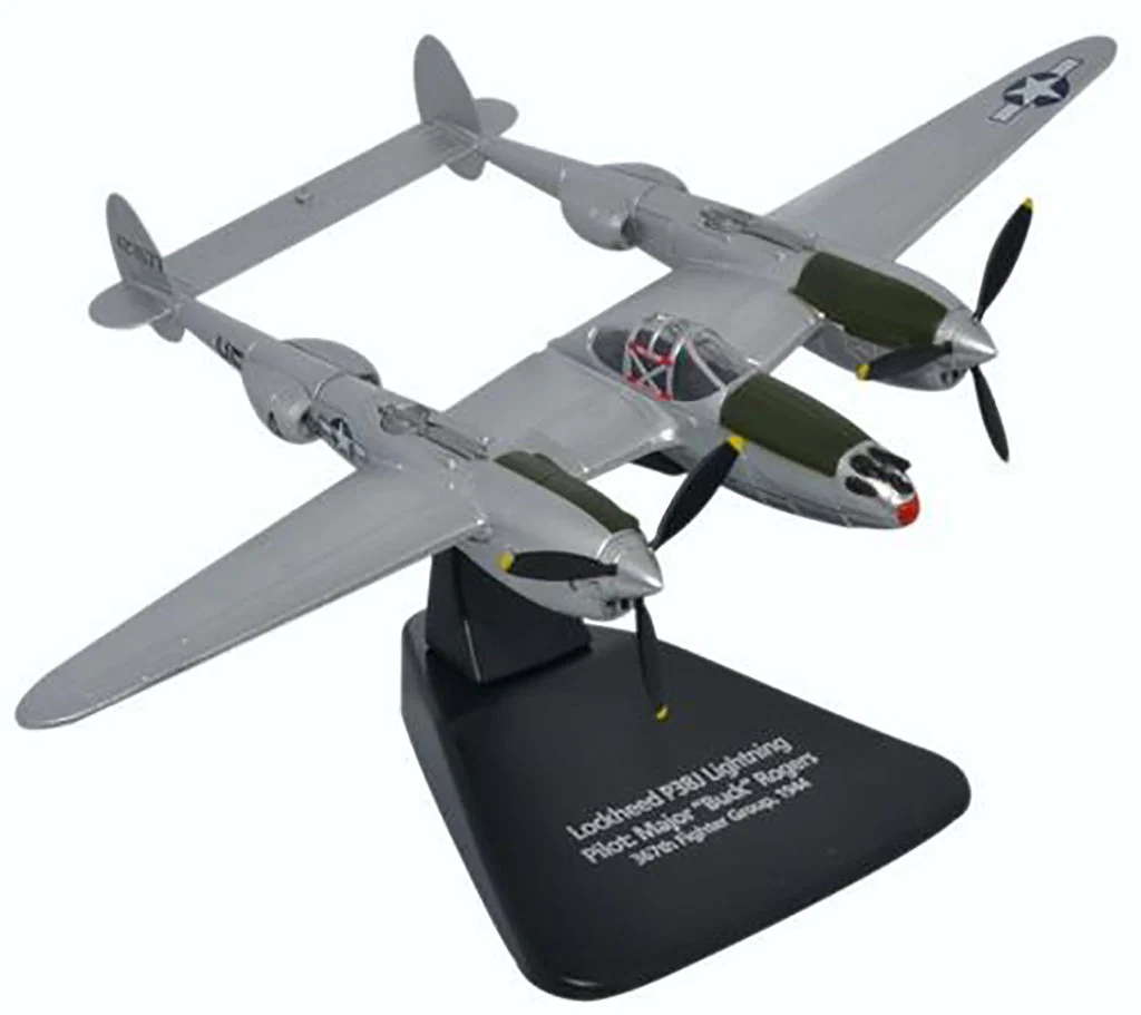 Lockheed P-38J Lightning “Little Buckaroo” 1:72 Scale Model