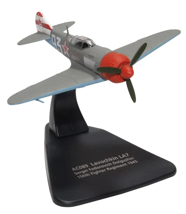 Lavochkin La-7 Soviet 156th Fighter Regiment 1945,1:72 Scale Model