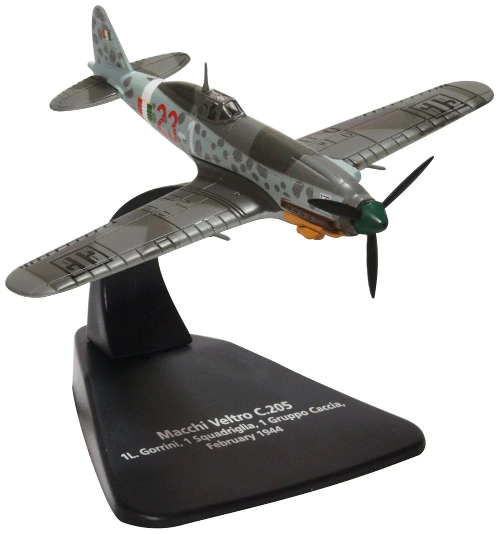 Aermachhi C.205 Veltro 1 Gruppo, Caccia 1944, 1:72 Scale Model - Oxford Diecast