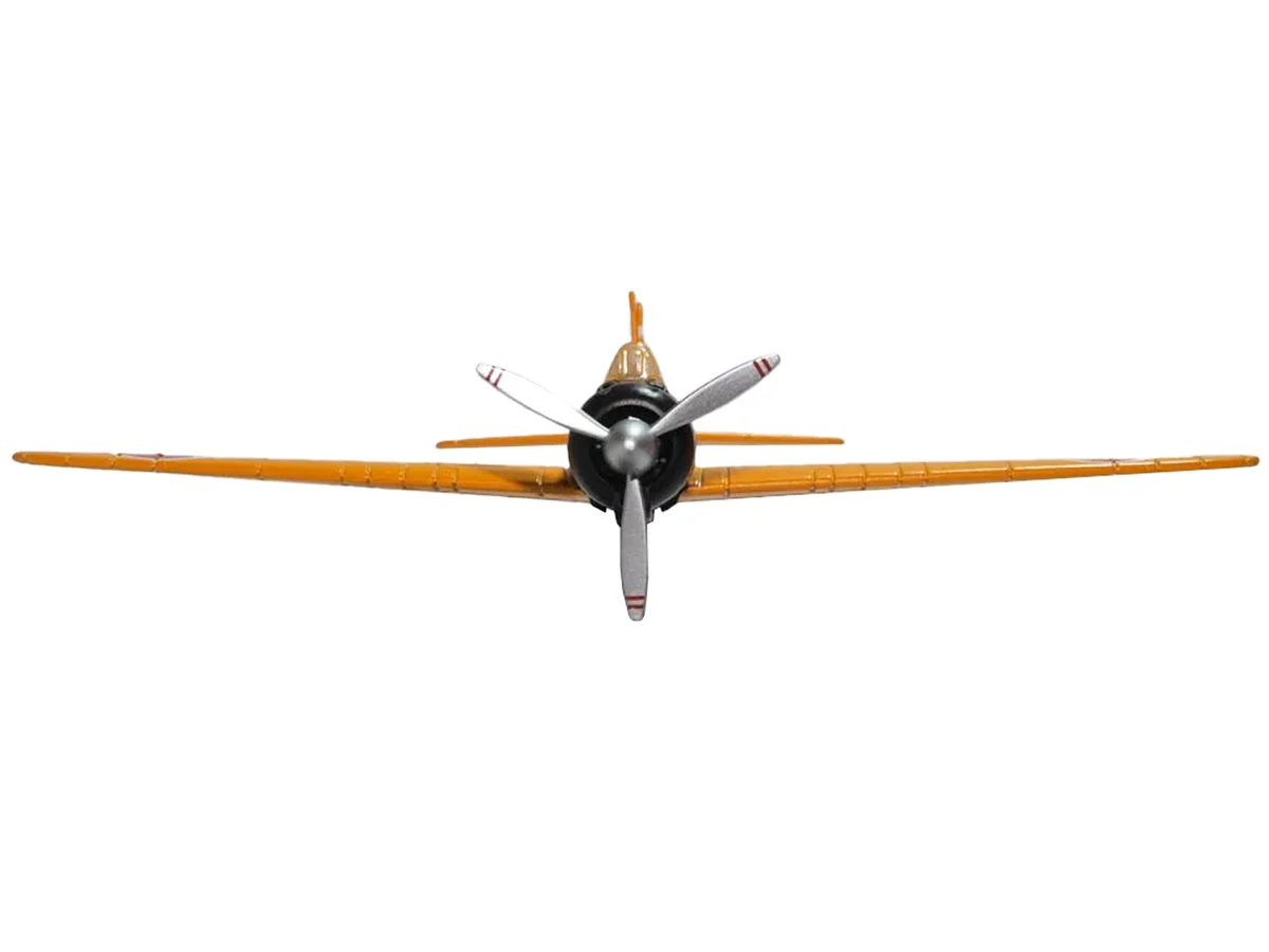 Mitsubishi Zero A6M2-21 Fighter Aircraft "Training Aircraft - Imperial Japanese Navy" (1944) "Oxford Aviation" Series 1/72 Diecast Model Airplane by Oxford Diecast