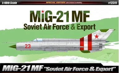 Academy Models 12311 MiG-21MF Soviet Air Force and Export 1/48 Scale Model Kit