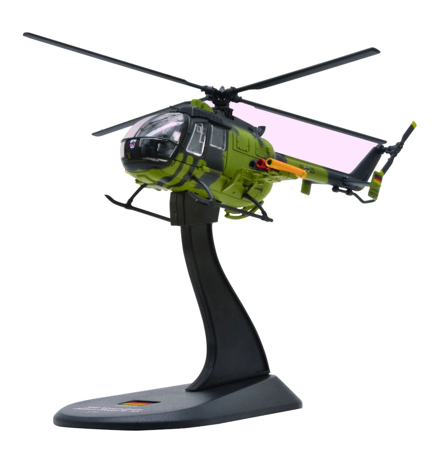 MBB BO 105 German Army 2000, 1:72 Sacle Model By Amercom