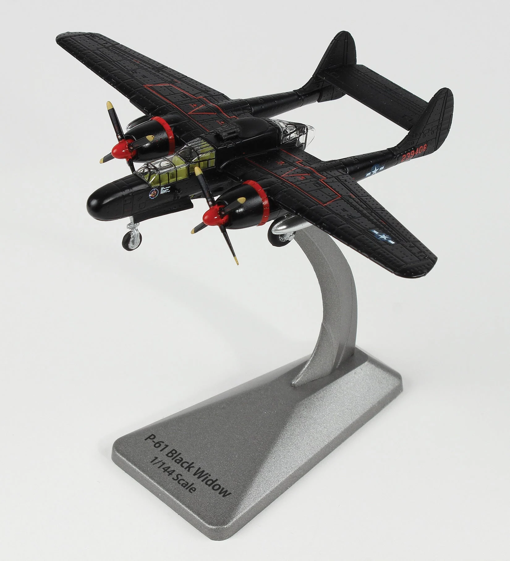 Northrop P-61B Black Widow "Lady In The Dark" 1:144 Scale Diecast Model