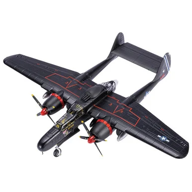 P-61B Black Widow Die Cast Model Times A Wastin', 418th Night Fighter Squadron AF1-0138BW 1:144