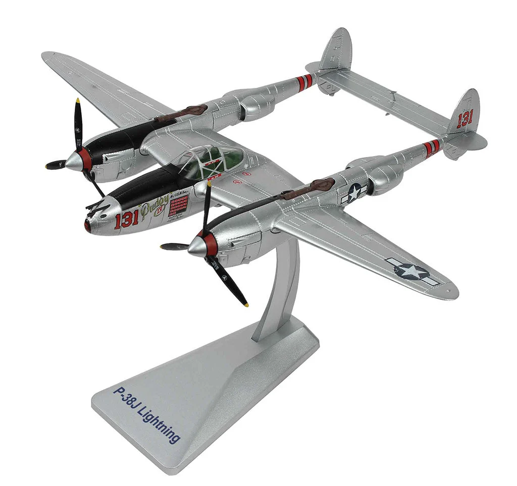 Lockheed P-38J Lightning “Pudgy IV” 1:48 Scale Diecast Model