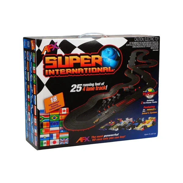 AFX Racing Super International HO Slot Car Set