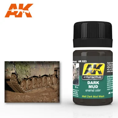 AK023 - Enamel Effects: Dark Mud Effect