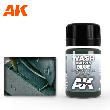AK070 - Enamel Wash: Wash for Panzer Grey