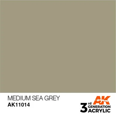 3G 014 - Medium Sea Grey - AK11014
