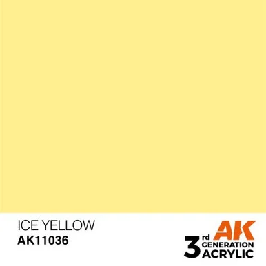 3G 036 - Ice Yellow - AK11036