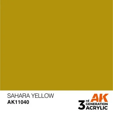 3G 040 - Sahara Yellow - AK11040