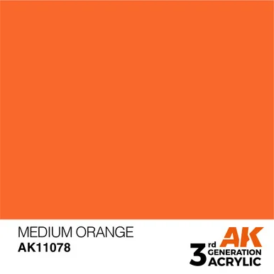 3G 078 - Medium Orange - AK11078