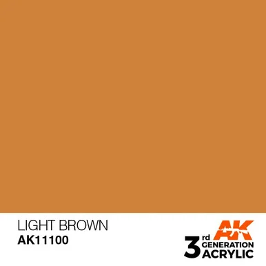 3G 100 - Light Brown - AK11100