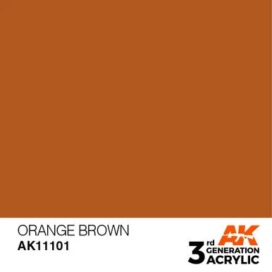 3G 101 - Orange Brown - AK11101