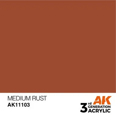3G 103 - Medium Rust - AK11103