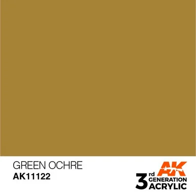 3G 122 - Green Ochre - AK11122