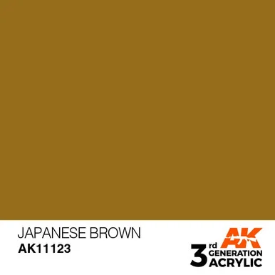 3G 123 - Japanese Uniform Brown - AK11123