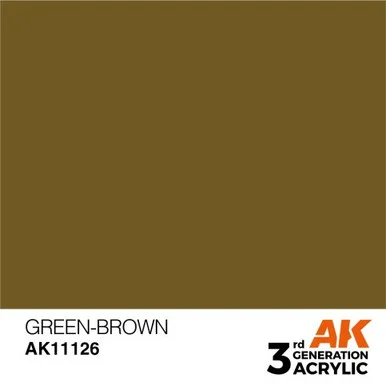 3G 126 - Green Brown - AK11126