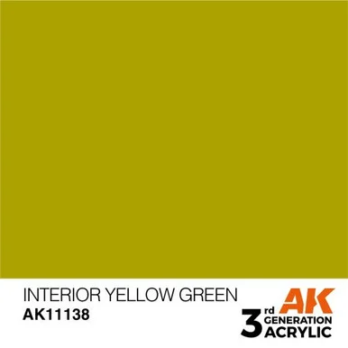 3G 138 - Interior Yellow Green - AK11138