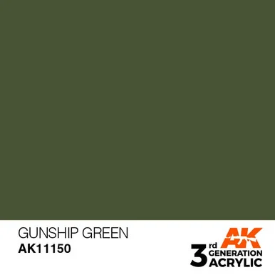 3G 150 - Gunship Green - AK11150