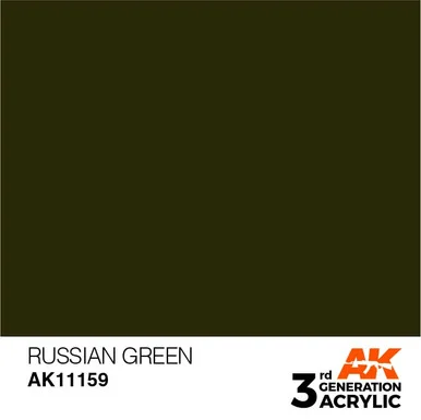 3G 159 - Russian Green - AK11159
