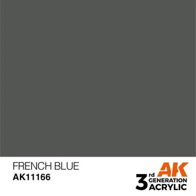 3G 166 - French Blue - AK11166