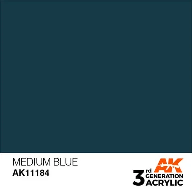 3G 184 - Medium Blue - AK11184
