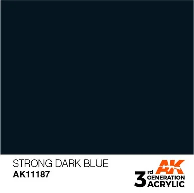 3G 187 - Strong Dark Blue - AK11187