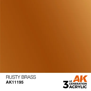 3G 195 - Rusty Brass - AK11195