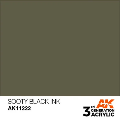 3G 222 - Sooty Black Ink - AK11222