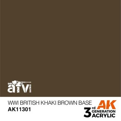 3G AFV 301 - WWI British Kh Brown Base
