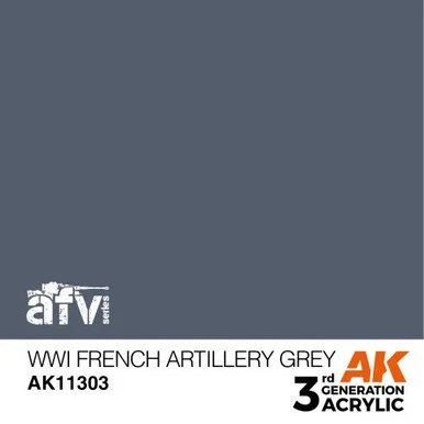3G AFV 303 - WWI French Artillery Grey