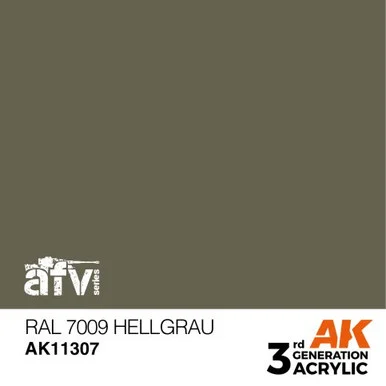 3G AFV 307 - RAL 7009 Hellgrau