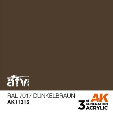 3G AFV 315 - RAL 7017 Dunkelbraun