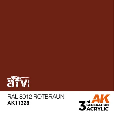 3G AFV 328 - RAL 8012 Rotbraun