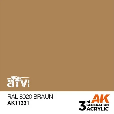 3G AFV 331 - RAL 8020 Braun
