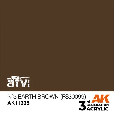 3G AFV 336 - Nº5 Earth Brown (FS30099) - AK11336