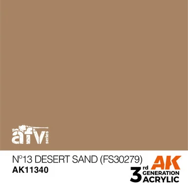 3G AFV 340 - Nº13 Desert Sand (FS30279) - 11340