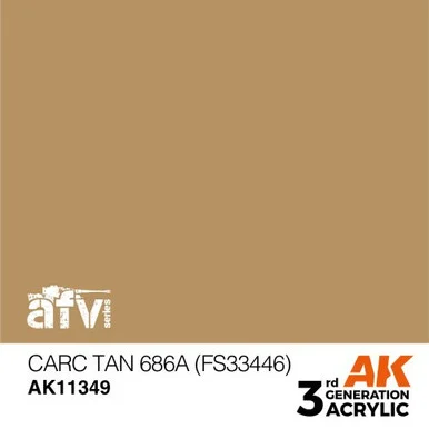 3G AFV 349 - CARC Tan 686A (FS33446)