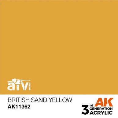 3G AFV 362 - British Sand Yellow