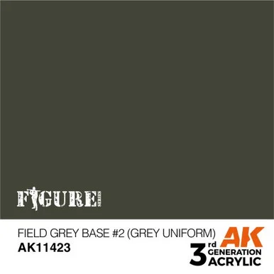 3G FIG 423 - Field Grey Base #2 (Grey Uniform)