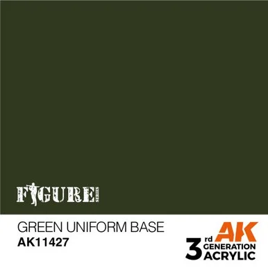 3G FIG 427 - Green Uniform Base