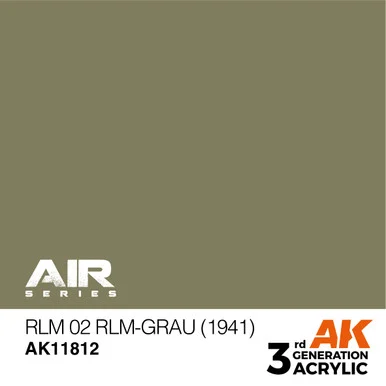 3G Air 012 - RLM 02 RLM-Grau (1941) - AK11812