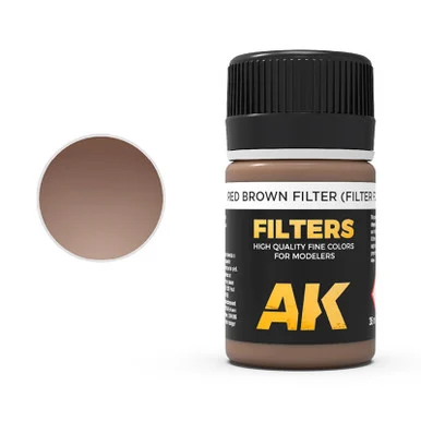 AK262 - Enamel Filter: Red Brown for Wood