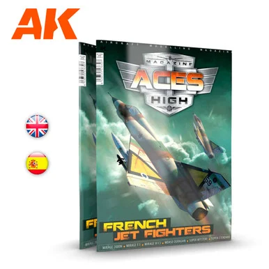 ACES HIGH #015: French Jet Fighters - AK Interactive - AKI