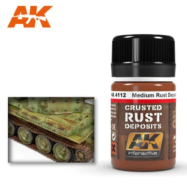AK4112 - Enamel Deposit: Medium Rust Deposits