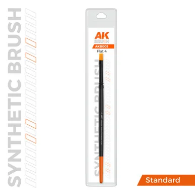 AKB003 - Synthetic Brush - Flat 4